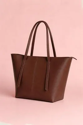 Leather Tote Bag For Women-Shoulder Bag