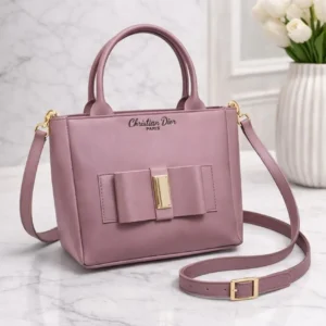 Women’s Leather Plain Shoulder Bag